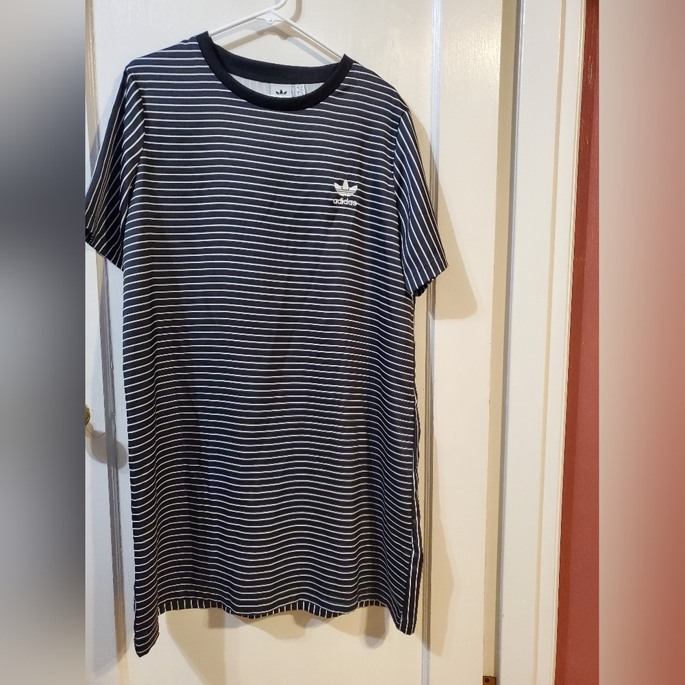Adidas Black and White Dress